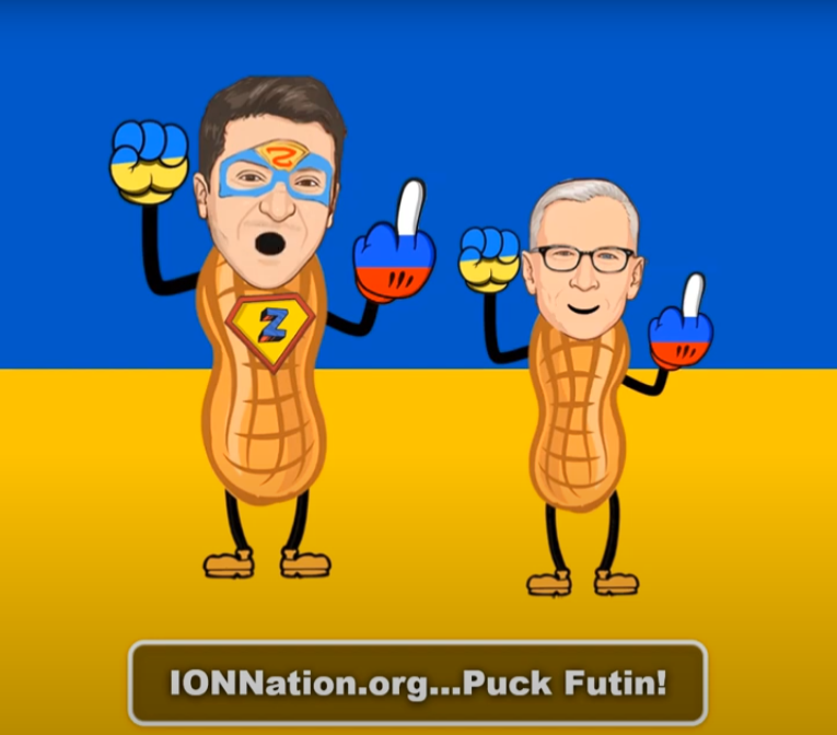 Zelensky calls for an International Online Nation!